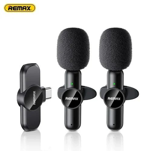 Microfon lavalier wireless dual REMAX K10
