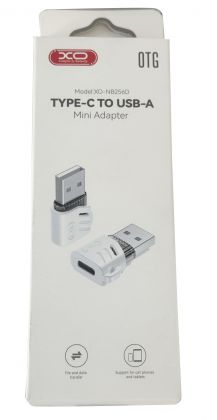 Переходник XO, TYPE-C - USB-A