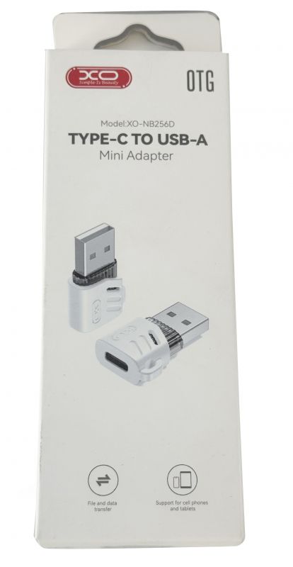 Переходник XO, TYPE-C - USB-A