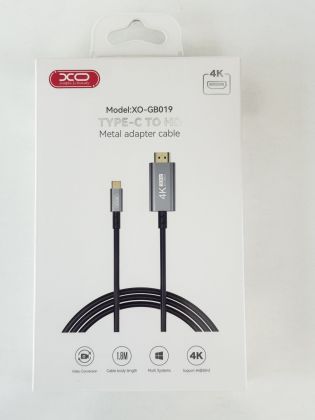 Кабель XO | Type-C - HDMI |1.8М