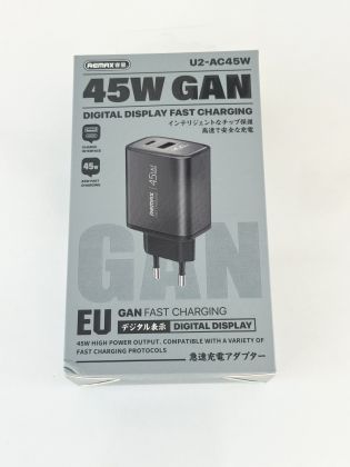 Зарядное устройство (блок питания) REMAX, TYPE-C - USB, 45W