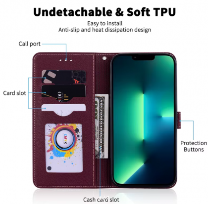 Husă flip pentru Redmi Note 10 Pro, Redmi 10A, 9A, 9c și altele.